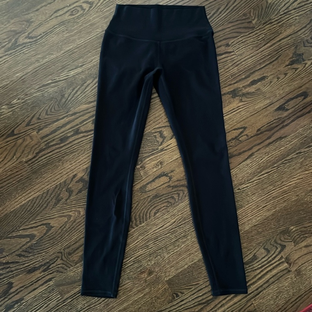 Alo Yoga Airbrush High Rise Legging - XXS - Full Length - Black